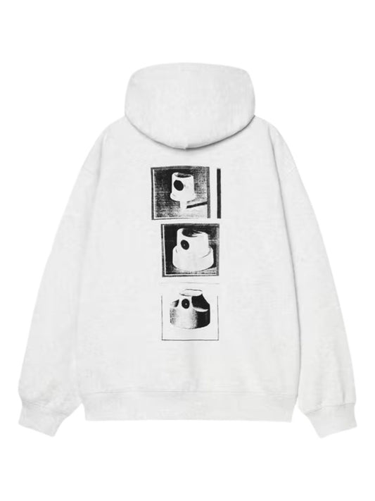 Carhartt Wip Pre Silk & Nylon Logo cotton hoodie