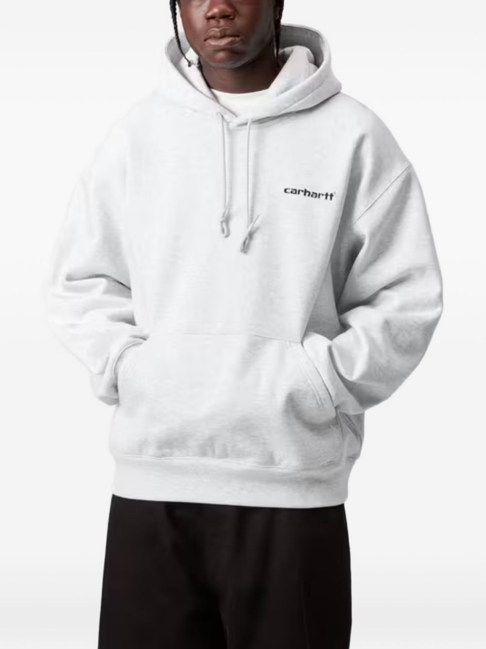 Carhartt Wip Pre Carhartt Wip Pre Silk & Nylon Logo cotton hoodie