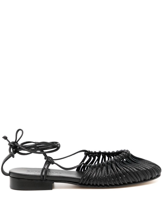 Hereu Hereu Mantera knotted leather sandal