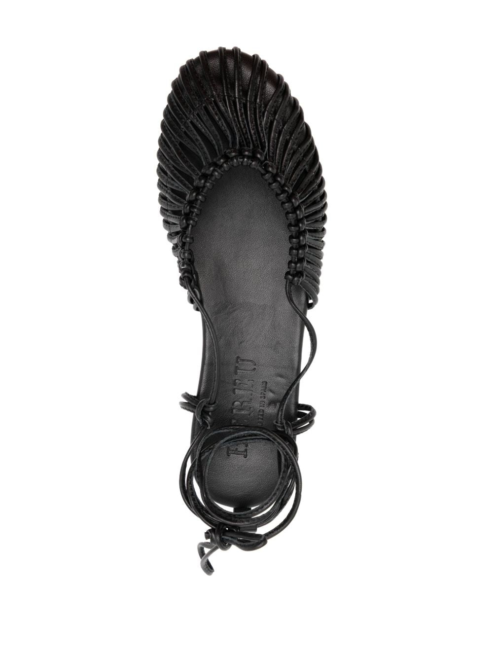 Hereu Hereu Mantera knotted leather sandal
