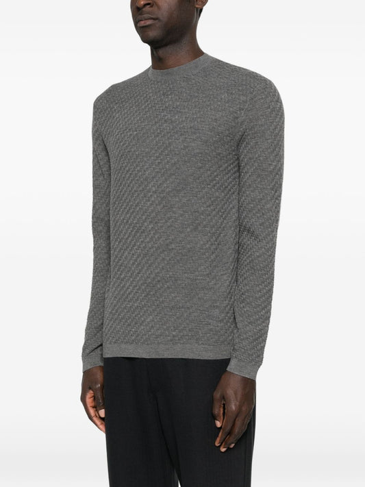 Emporio Armani Wool crewneck sweater