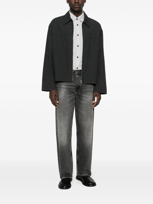 Emporio Armani Striped cotton shirt