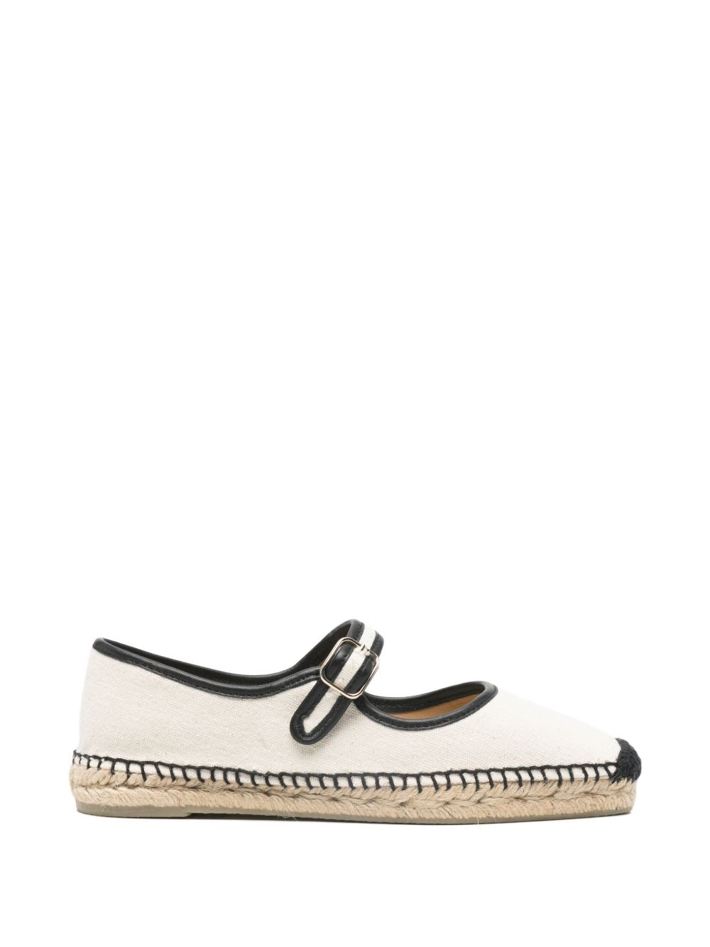 Castañer Castañer Padua Bicolor Canvas Mary Jane Espadrilles.