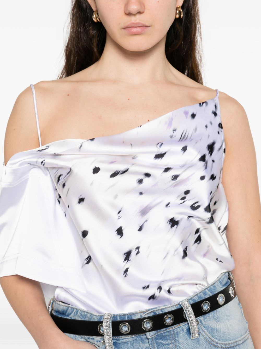 Iro Iro Venuzia printed top
