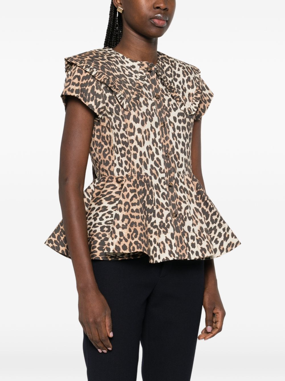 Ganni Ganni Organic cotton shirt