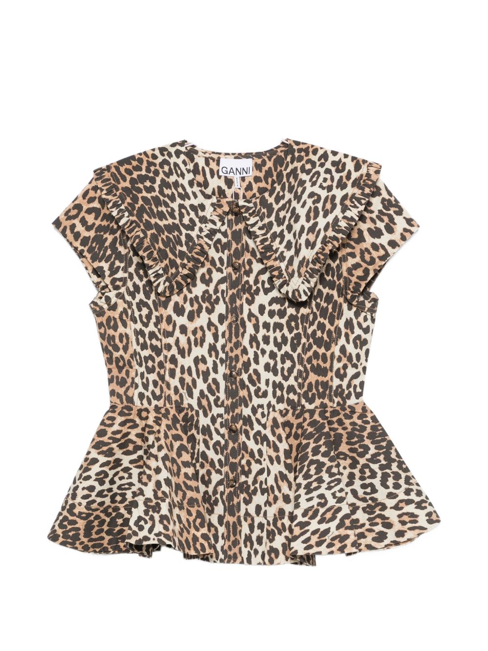 Ganni Ganni Organic cotton shirt