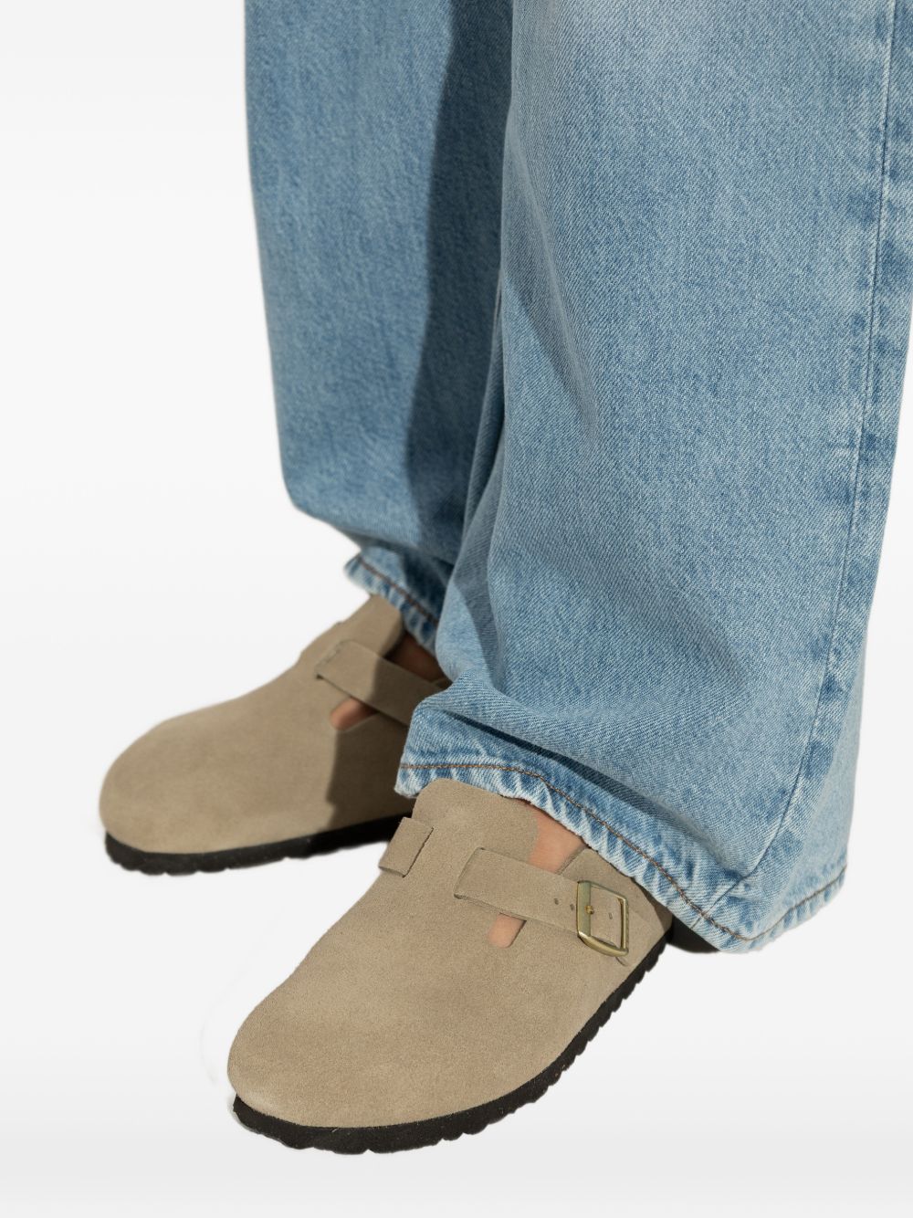Birkenstock Birkenstock Boston suede leather clog