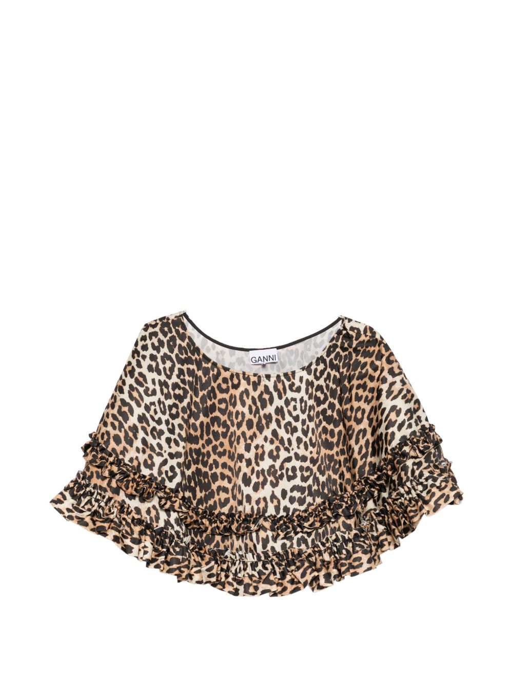 Ganni Ganni Nylon mini skirt