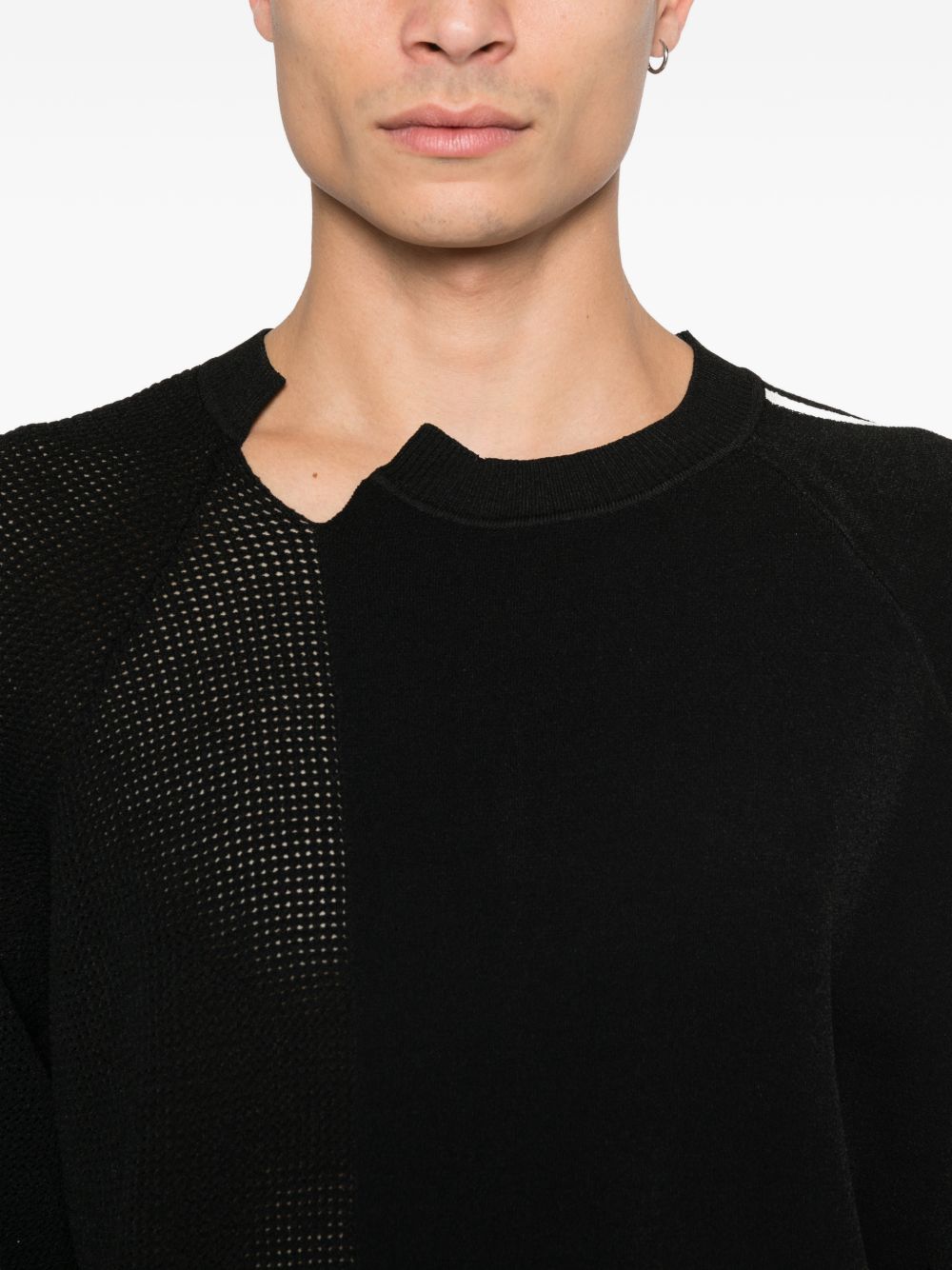 سويت شيرت قطني بشعار Y-3