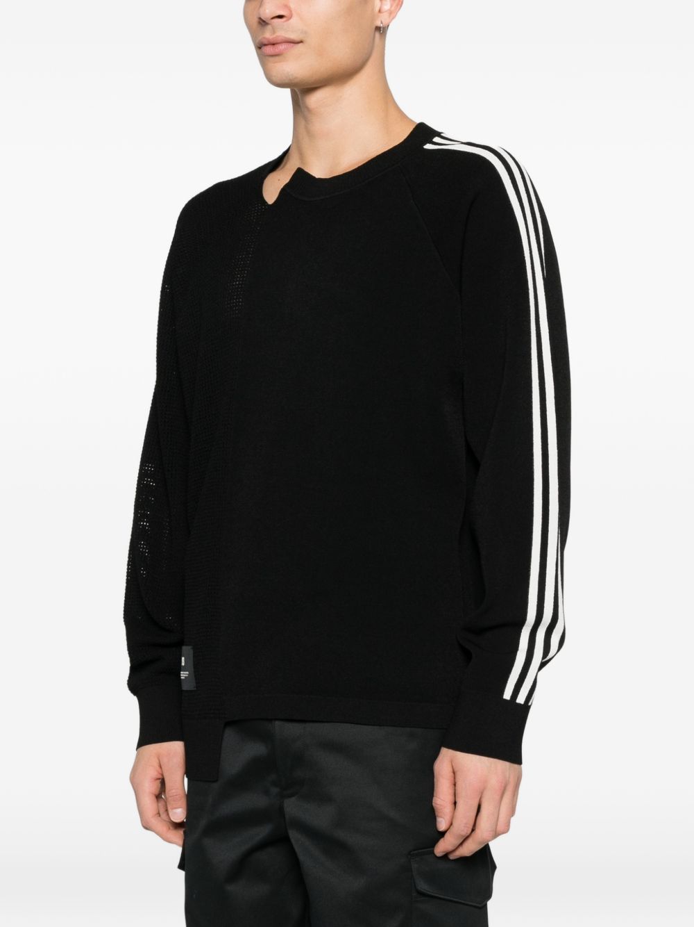 سويت شيرت قطني بشعار Y-3