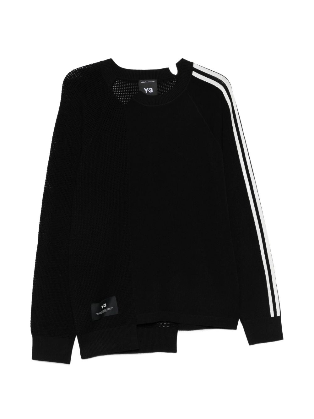 سويت شيرت قطني بشعار Y-3