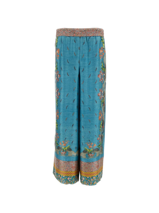 Pierre Louis Mascia Pierre Louis Mascia Printed silk trousers
