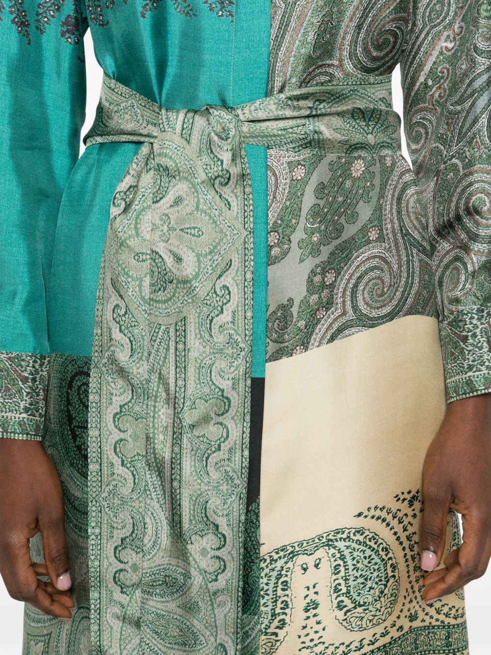 Pierre Louis Mascia Pierre Louis Mascia Printed silk dress