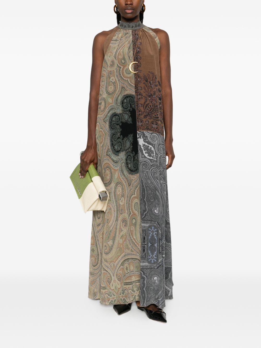 Pierre Louis Mascia Pierre Louis Mascia Printed silk dress