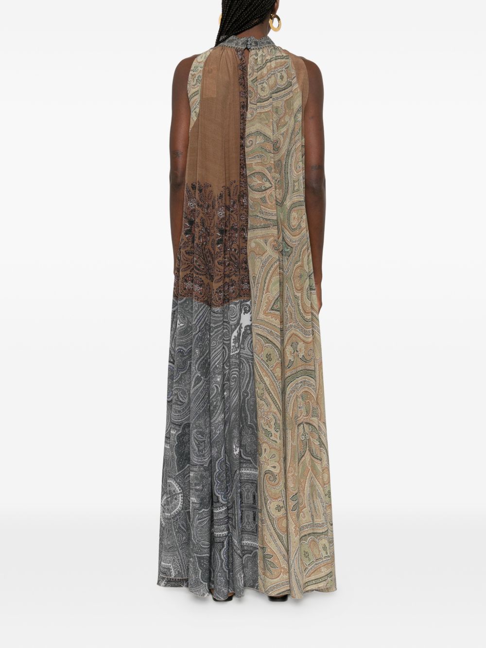 Pierre Louis Mascia Pierre Louis Mascia Printed silk dress