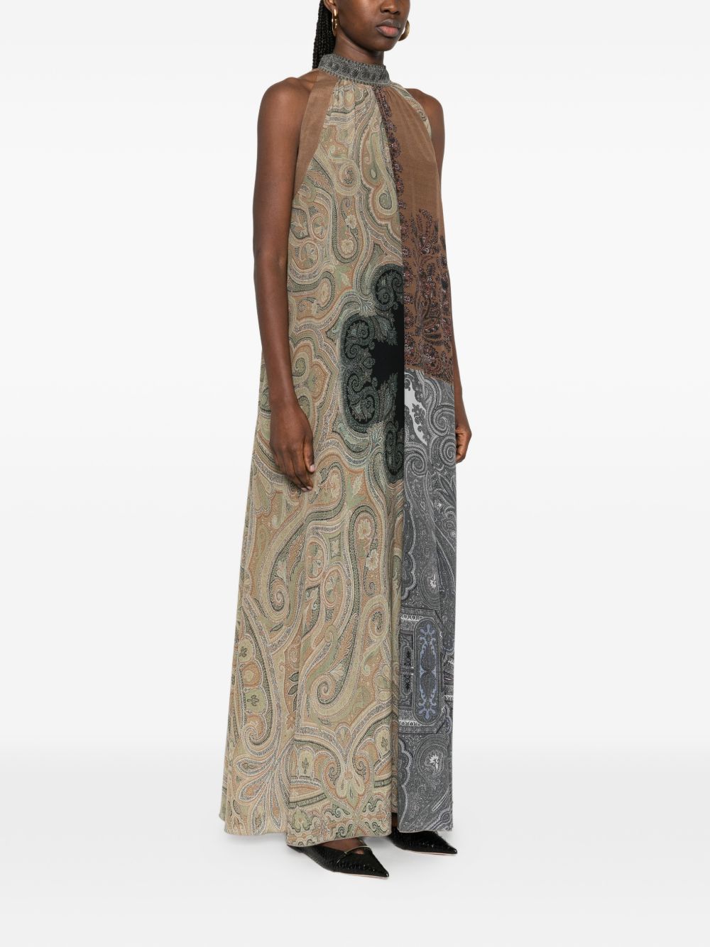 Pierre Louis Mascia Pierre Louis Mascia Printed silk dress