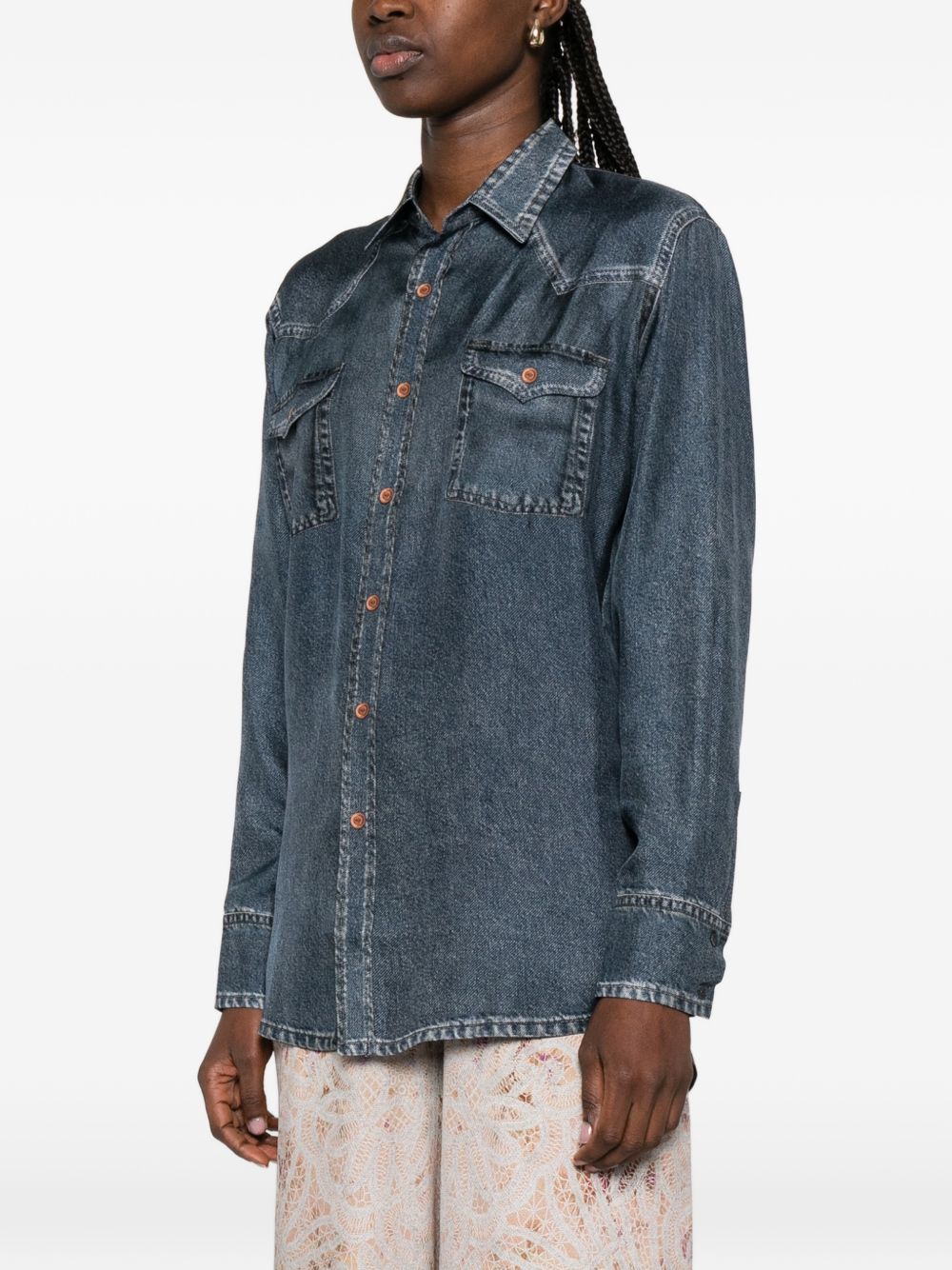 Pierre Louis Mascia Pierre Louis Mascia Silk shirt