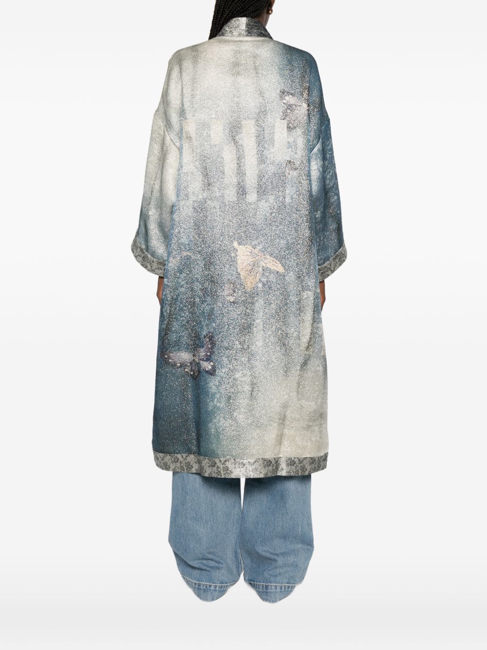 Pierre Louis Mascia Pierre Louis Mascia Printed kimono jacket
