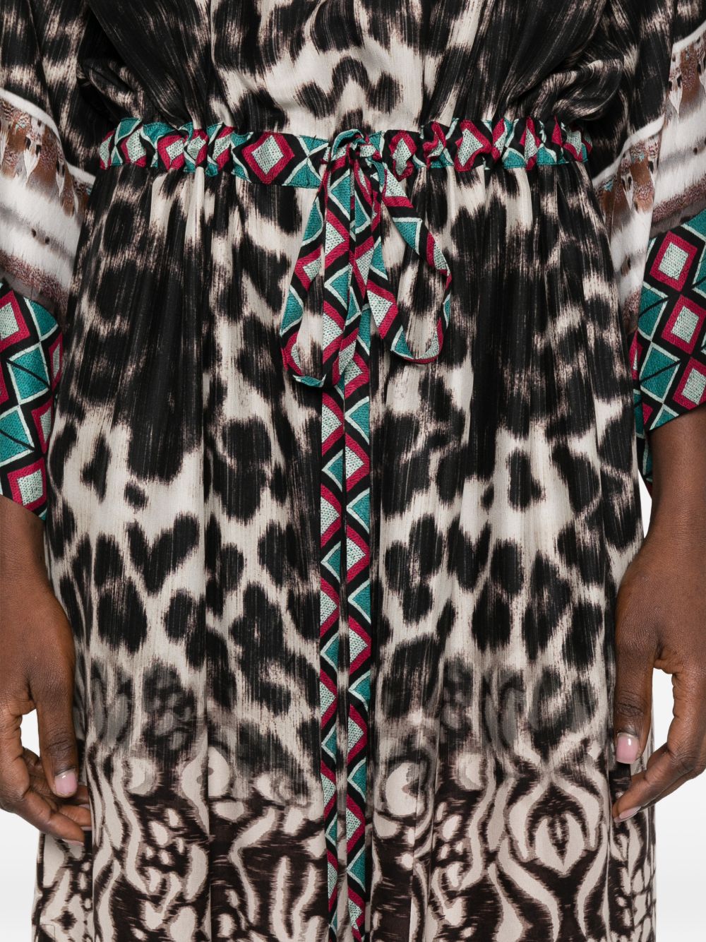 Pierre Louis Mascia Pierre Louis Mascia Printed silk dress