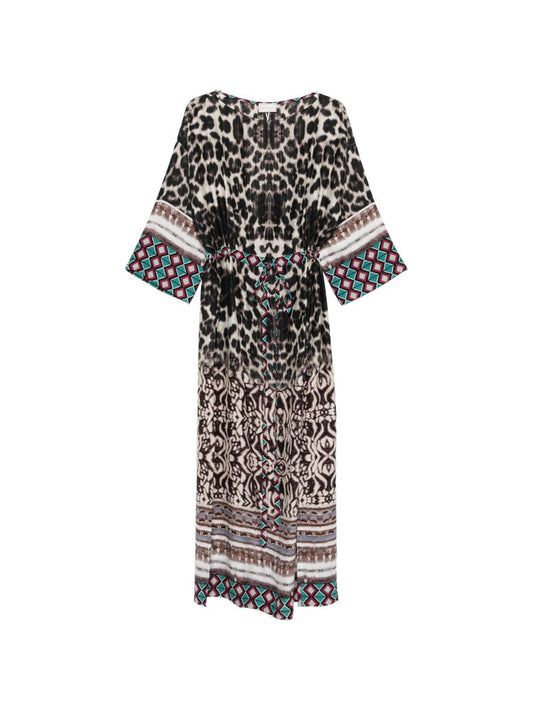 Pierre Louis Mascia Pierre Louis Mascia Printed silk dress
