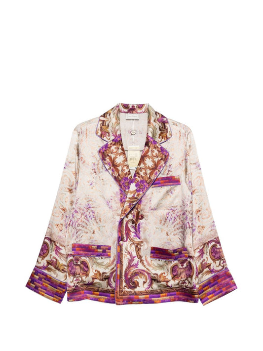 Pierre Louis Mascia Pierre Louis Mascia Printed silk jacket