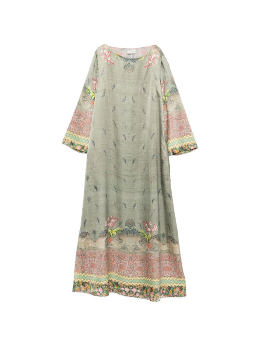 Pierre Louis Mascia Pierre Louis Mascia Printed silk dress