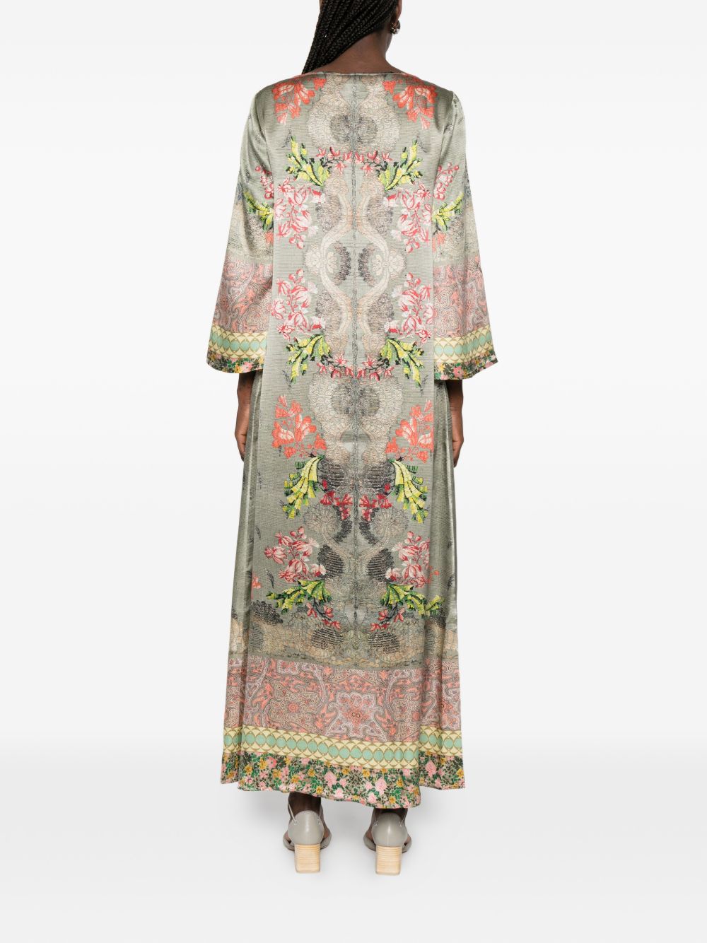 Pierre Louis Mascia Pierre Louis Mascia Printed silk dress
