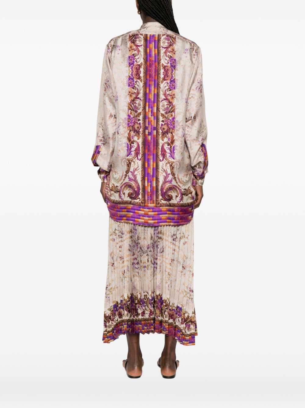 Pierre Louis Mascia Pierre Louis Mascia Printed silk shirt