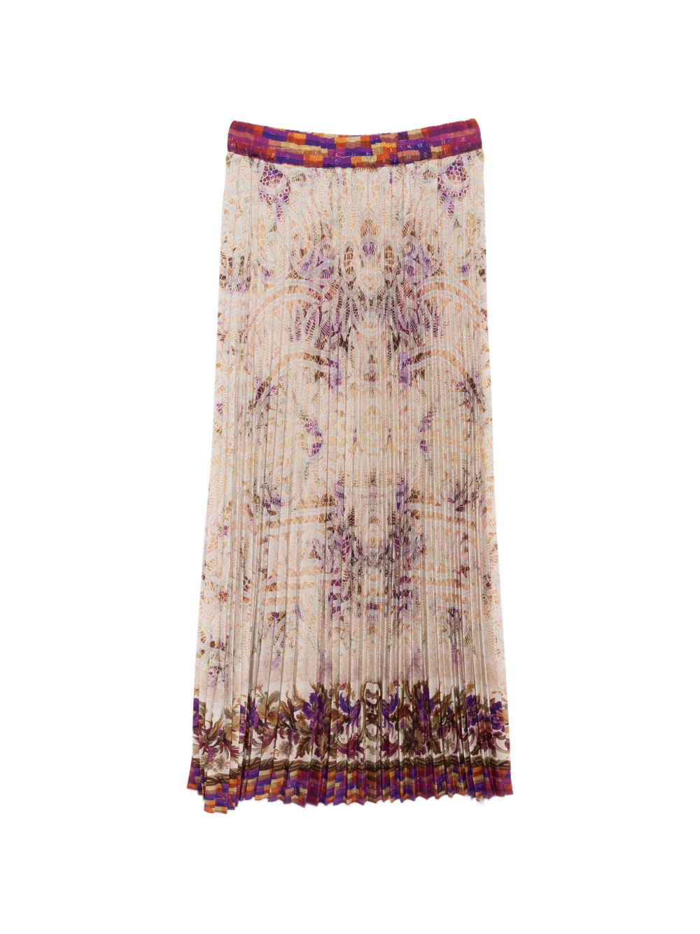 Pierre Louis Mascia Pierre Louis Mascia Printed silk skirt