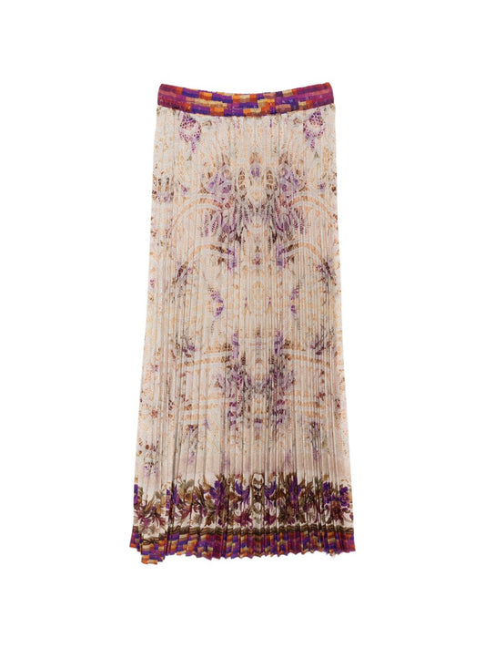 Pierre Louis Mascia Pierre Louis Mascia Printed silk skirt