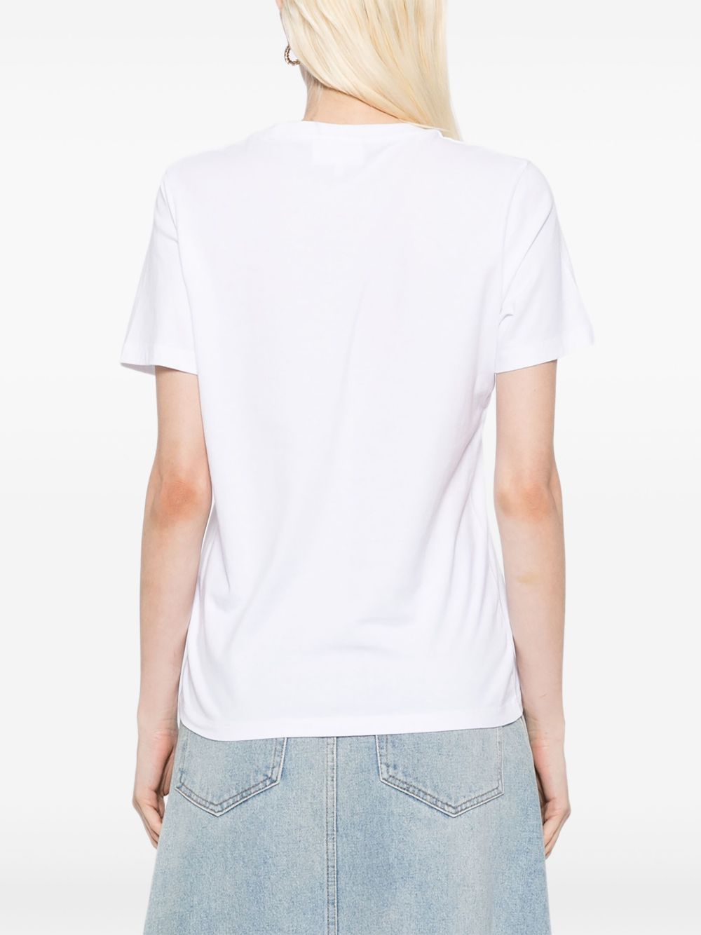 Maison Kitsuné Maison Kitsuné Maison KitsunÃ© Baby Fox cotton t-shirt