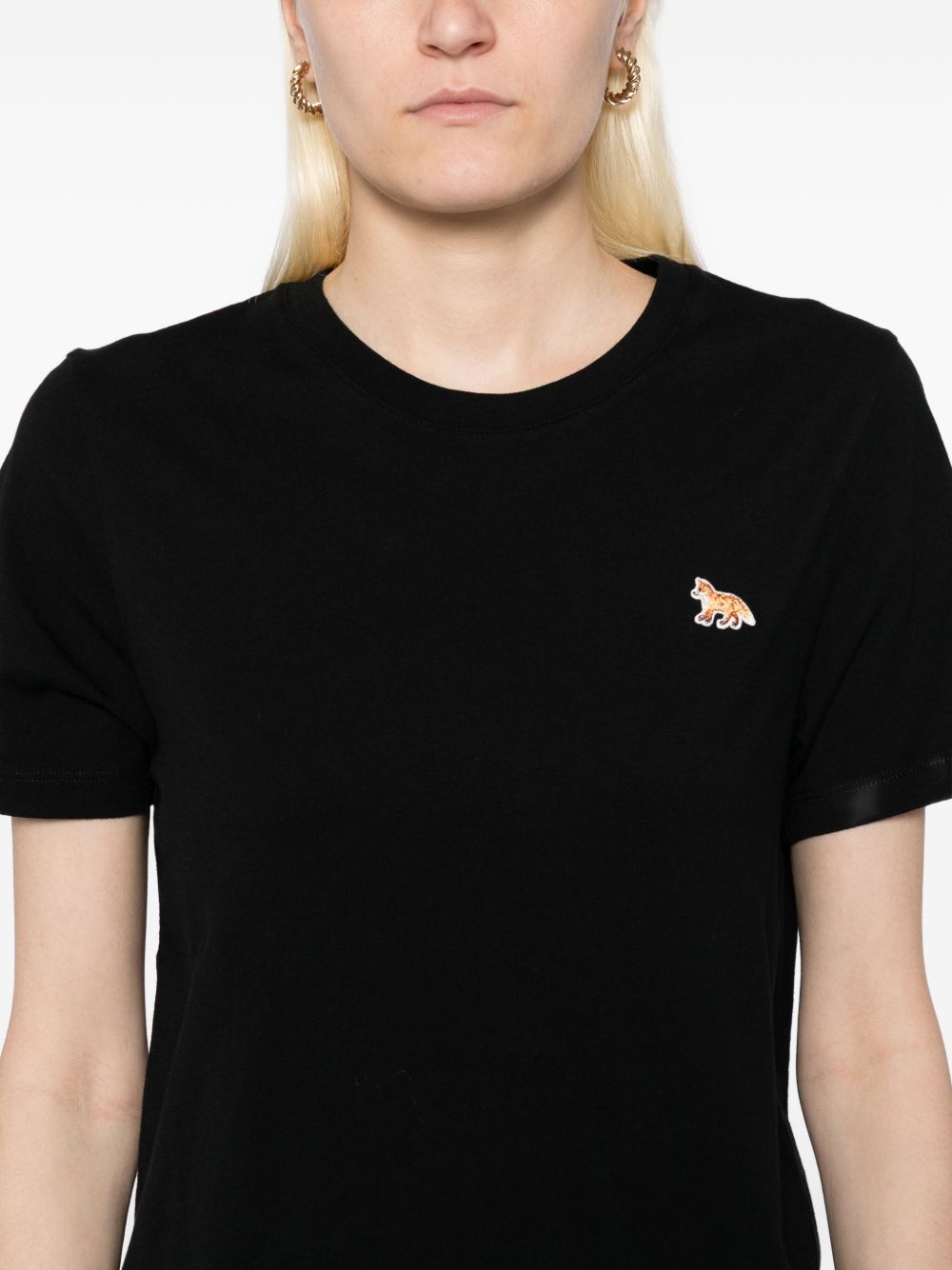 Maison Kitsuné Maison Kitsuné Maison KitsunÃ© Baby Fox cotton t-shirt