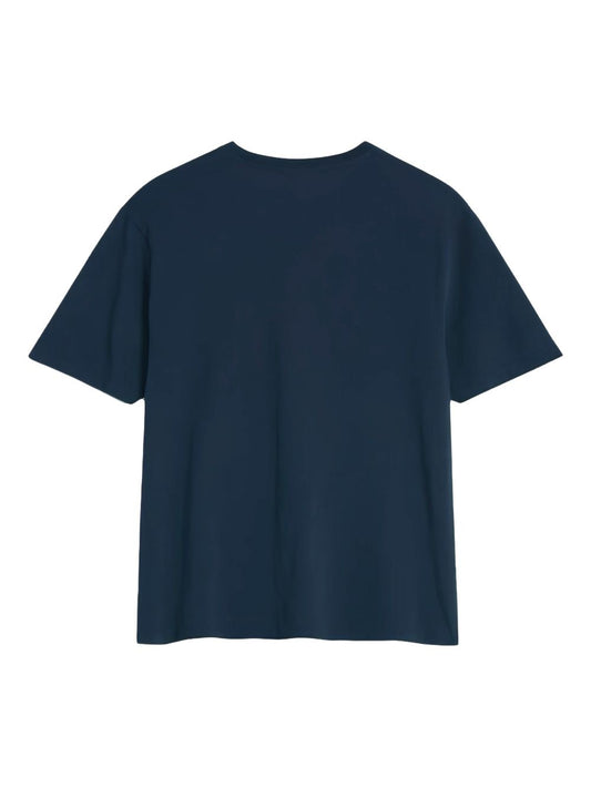 Maison Kitsuné Maison Kitsuné logo-patch t-shirt