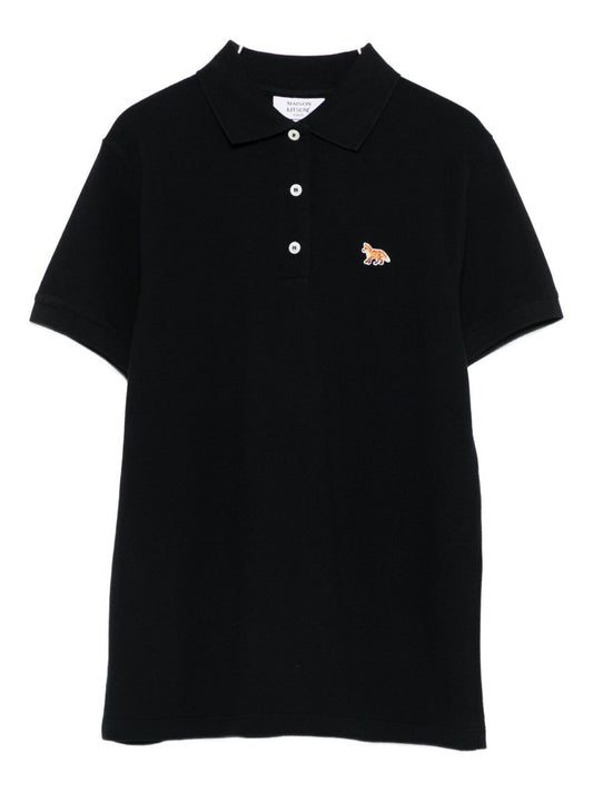Maison Kitsuné Maison Kitsuné Maison KitsunÃ© Baby Fox cotton polo shirt