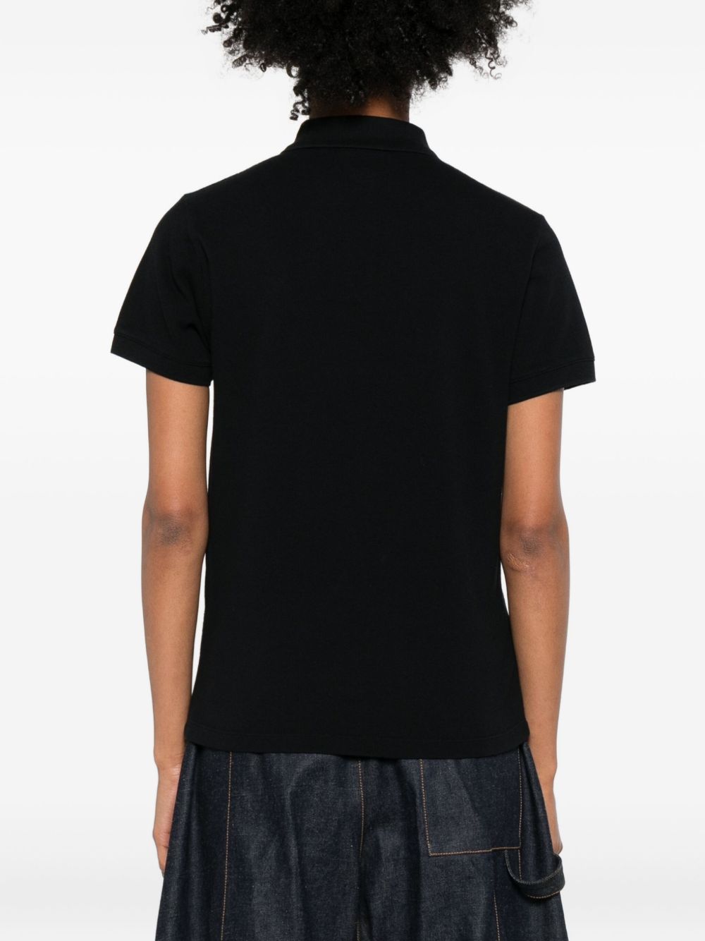 Maison Kitsuné Maison Kitsuné Maison KitsunÃ© Baby Fox cotton polo shirt