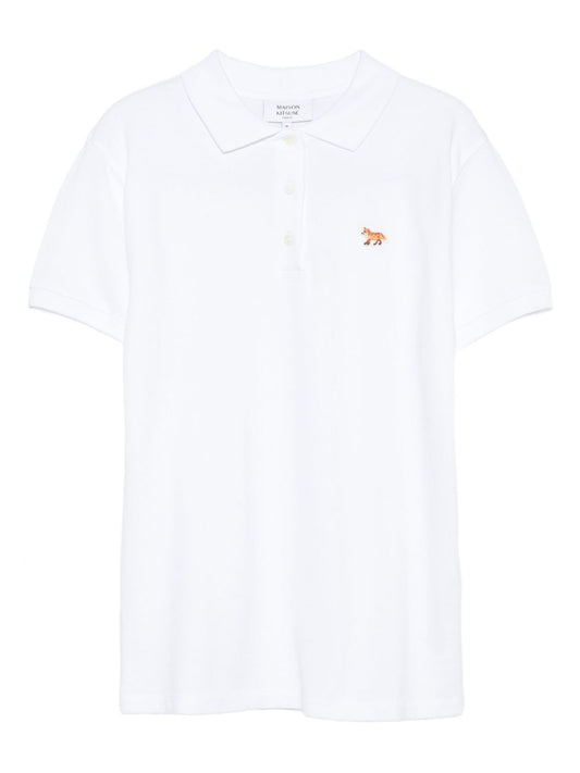 Maison Kitsuné Maison Kitsuné Baby Fox-motif Polo Top