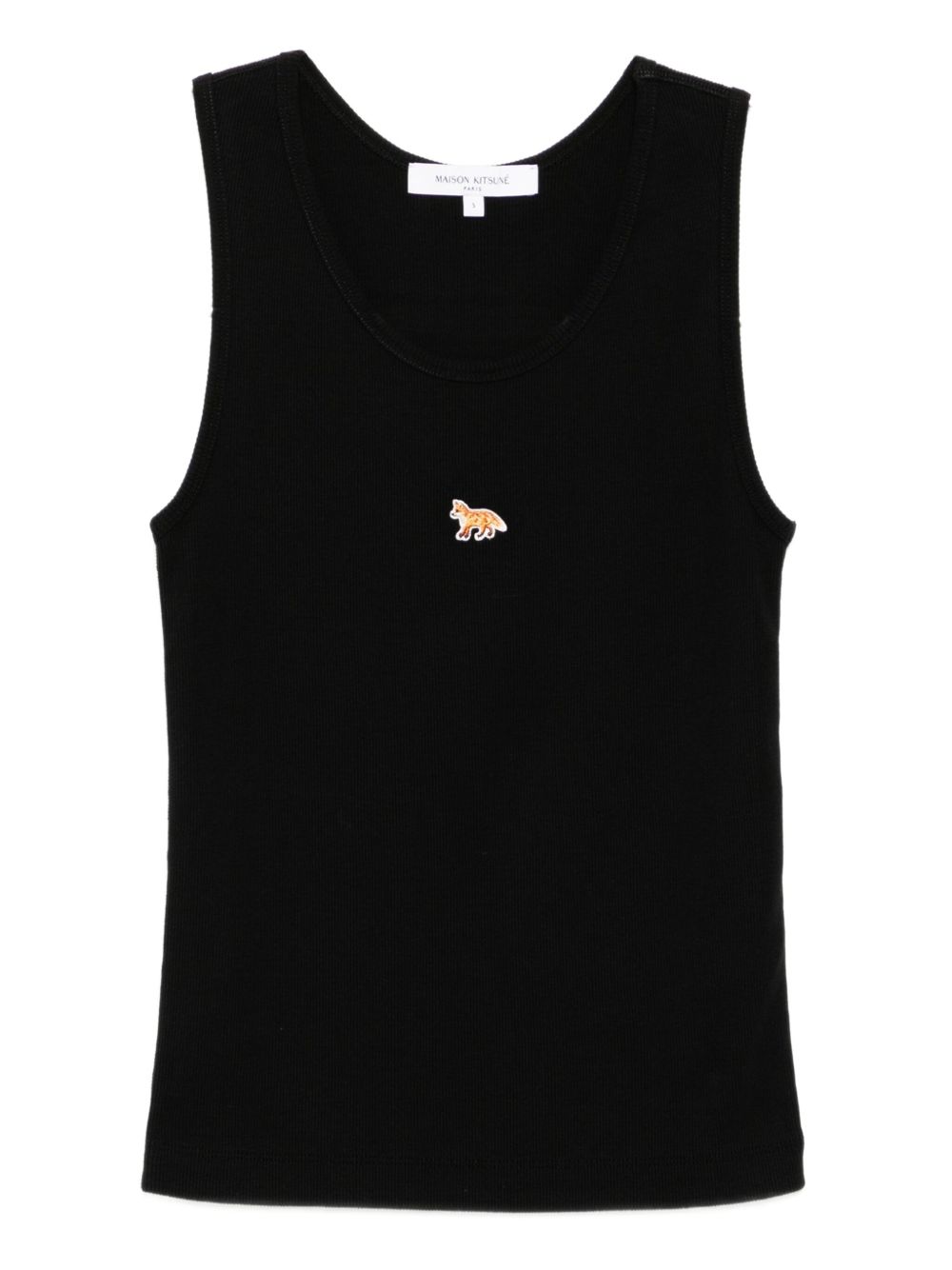 Maison Kitsuné Maison Kitsuné Maison KitsunÃ© Baby Fox cotton tank top