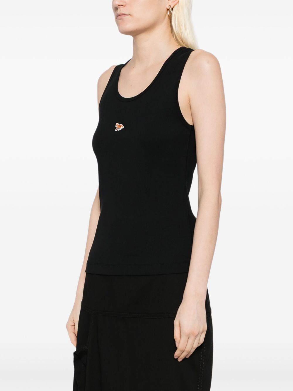 Maison Kitsuné Maison Kitsuné Maison KitsunÃ© Baby Fox cotton tank top