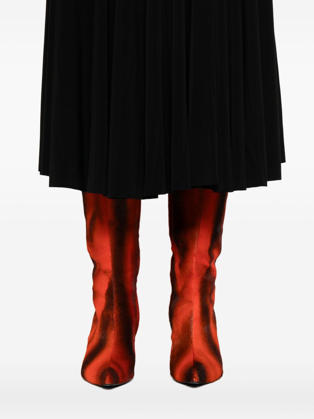 Norma Kamali Norma Kamali Flared midi skirt