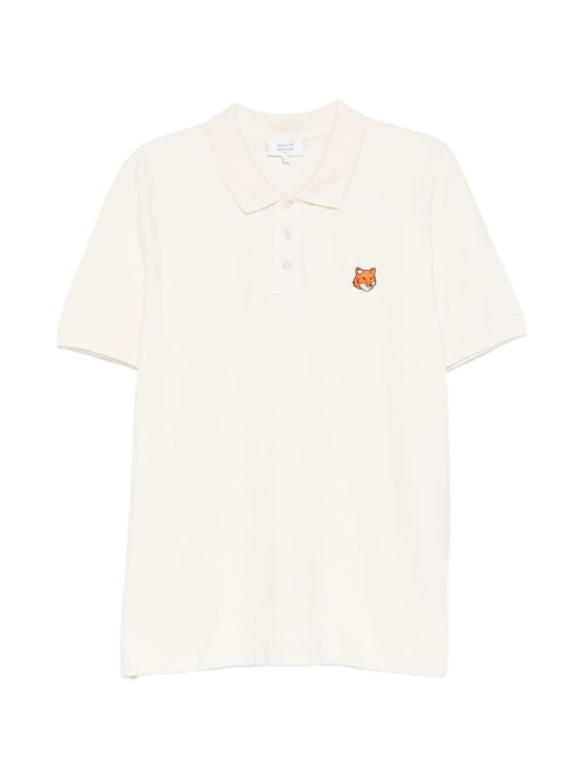 Maison Kitsuné Maison Kitsuné Fox Head cotton polo shirt