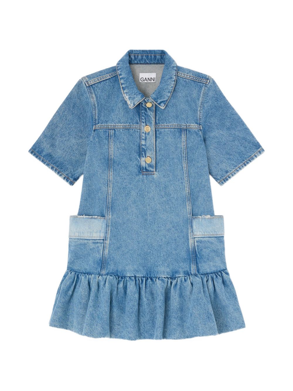 Ganni GANNI Dresses NAVY