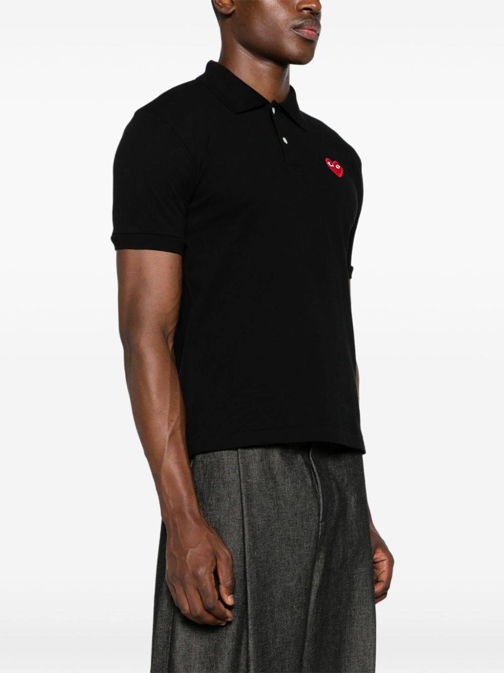 Comme Des Garcons Comme Des Garcons Comme Des GarÃ§ons Cotton polo shirt