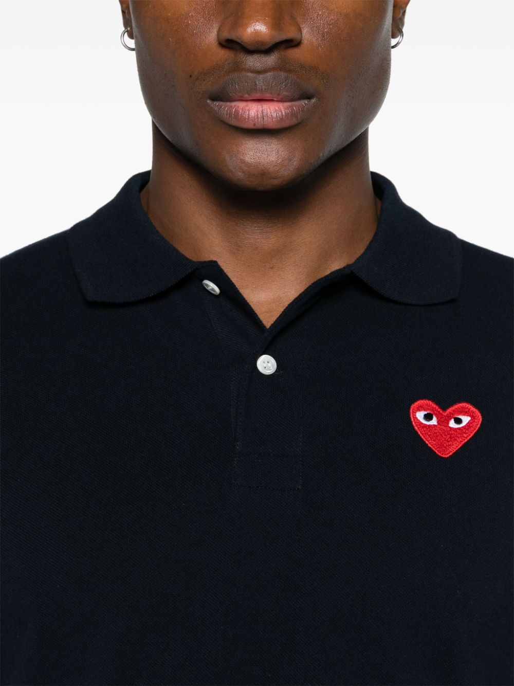 Comme Des Garcons Comme Des Garcons Comme Des GarÃ§ons Cotton polo shirt