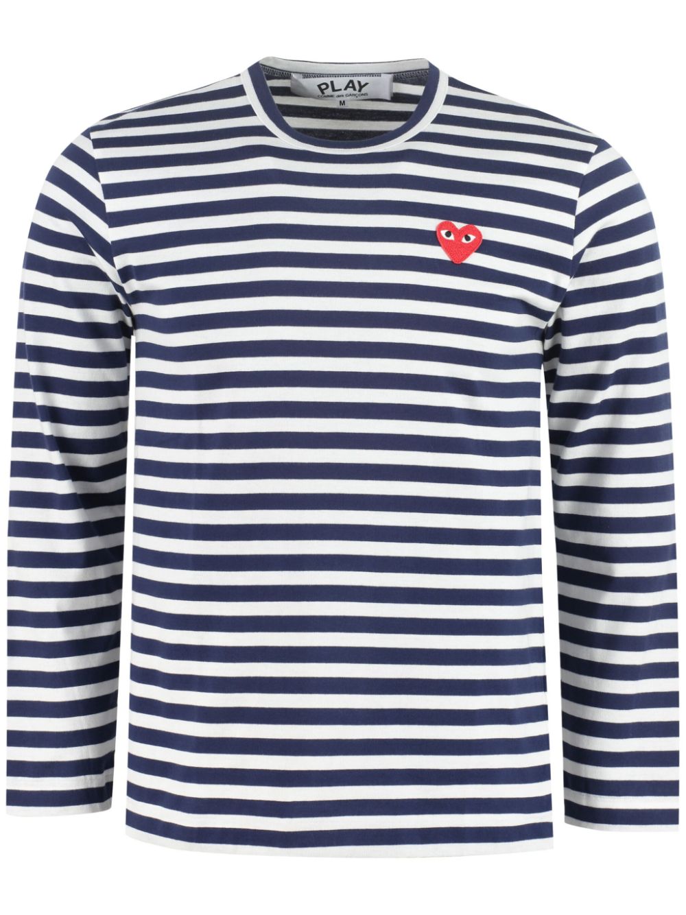 Comme Des Garcons Comme Des Garcons Comme Des GarÃ§ons Striped cotton t-shirt