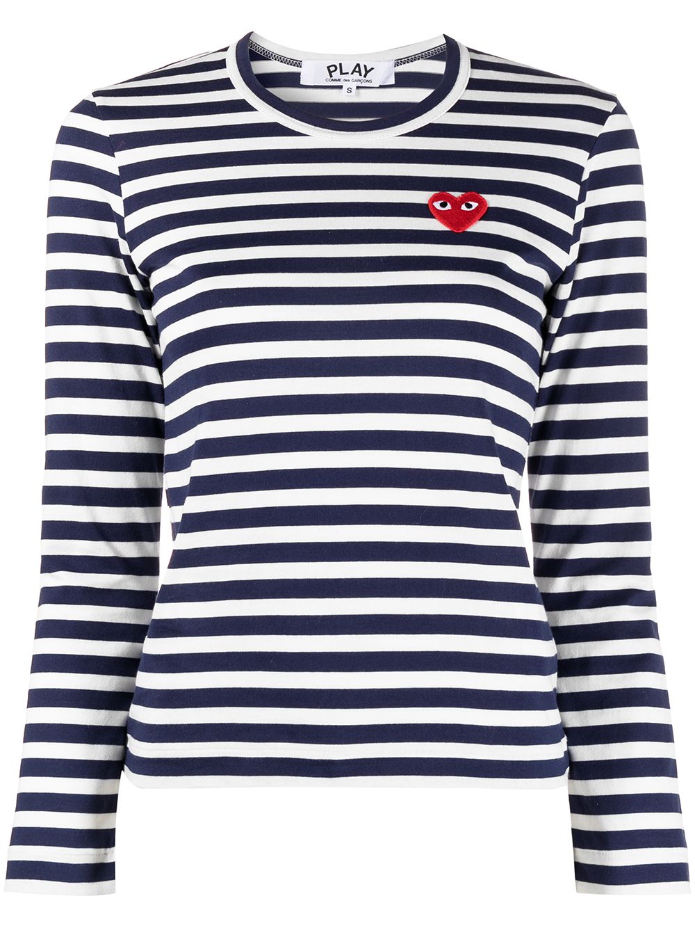 Comme Des Garcons Comme Des Garcons Comme Des GarÃ§ons Striped cotton t-shirt