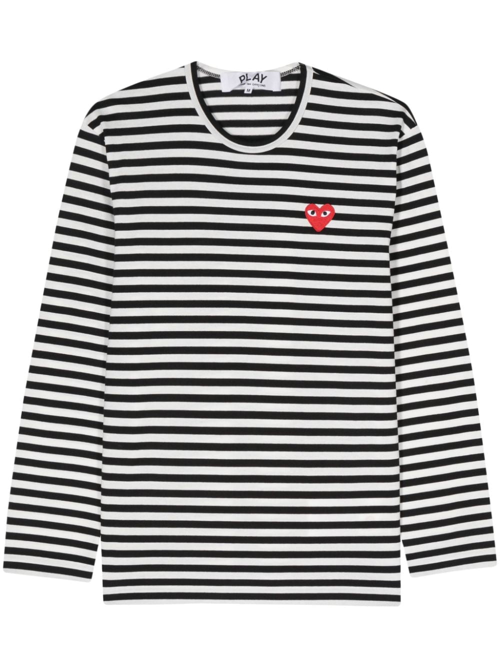 Comme Des Garcons Comme Des Garcons Comme Des GarÃ§ons Striped cotton t-shirt