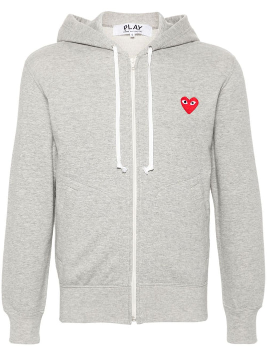 Comme Des Garcons Comme Des Garcons Comme Des GarÃ§ons Cotton zipped hoodie