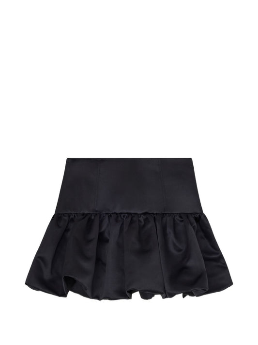 Ganni Ganni Satin mini skirt