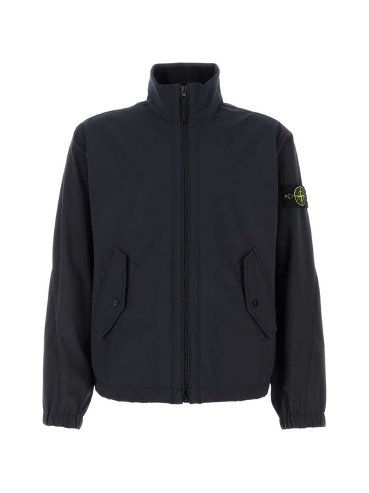 جاكيت بسحاب وشعار ستون آيلاند بوصلة