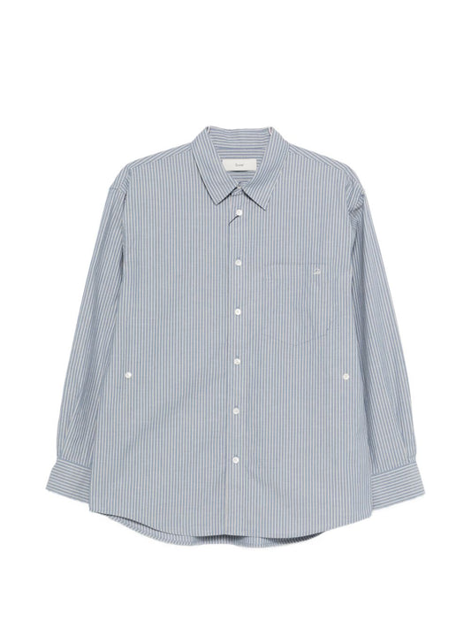 Dunst Dunst Striped cotton shirt